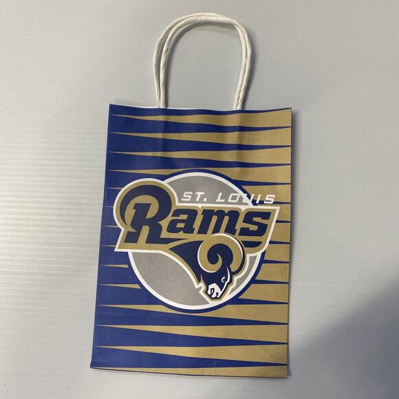 St. Loius Rams Party Favor Loot Bags Paper (8x6 inch) 16 PACK - Picture 1 of 4